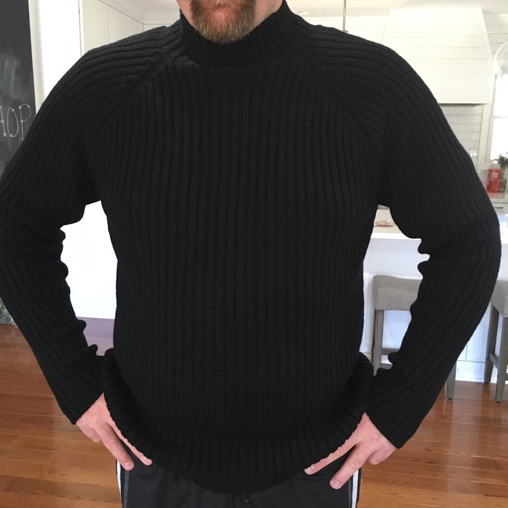 Men’s Banana Republic mock turtleneck sweater, XL